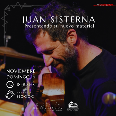 Juan Sisterna Acústico