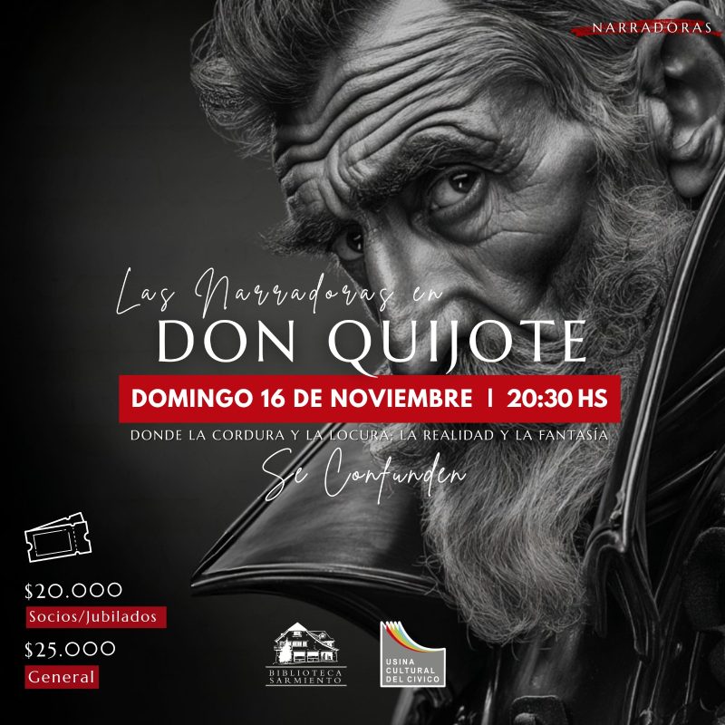 Narradoras presenta "Don Quijote"