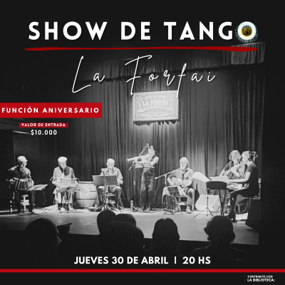 Show de tango: La forfai
