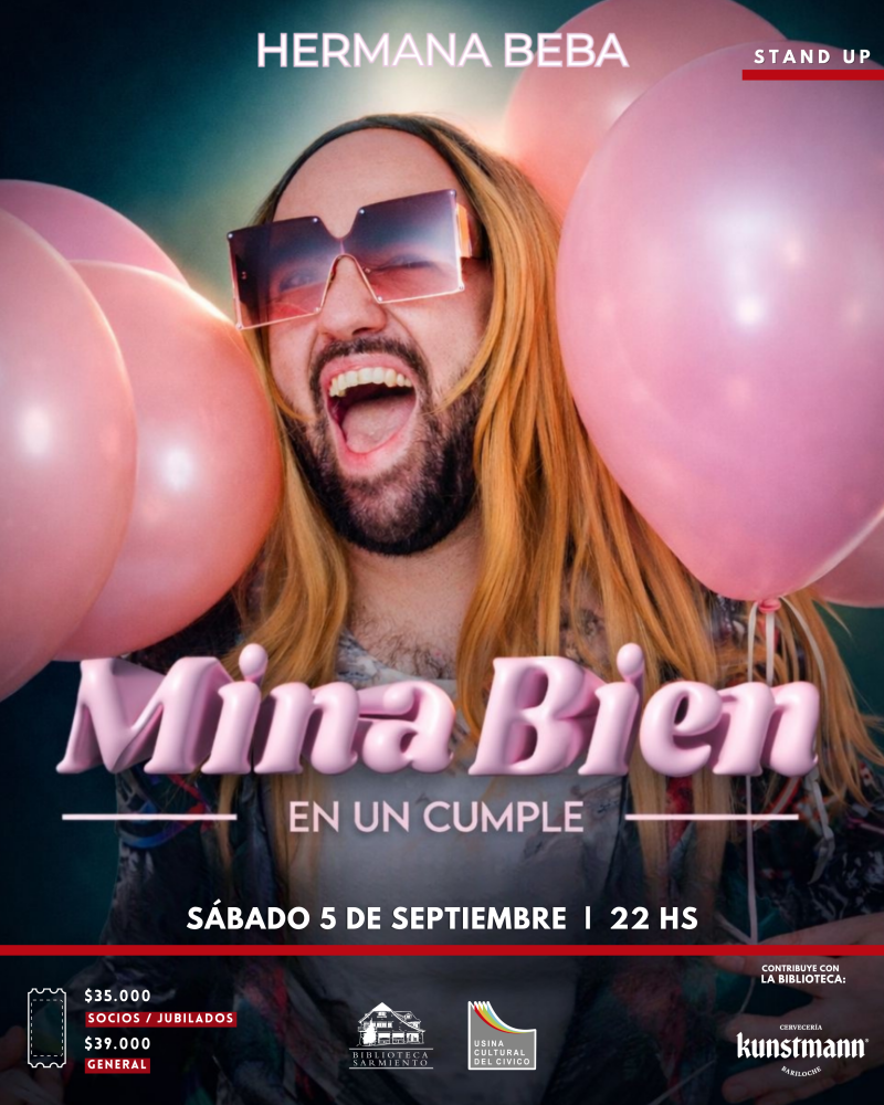 Mina bien en un cumple
